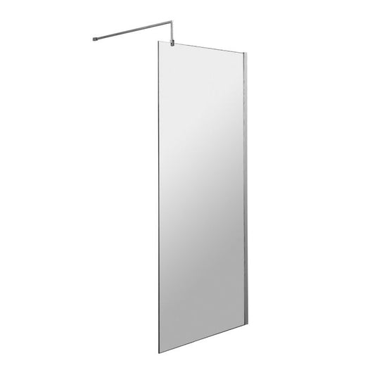 Fairford 8mm, Wetroom Shower Screen - 1950mm High