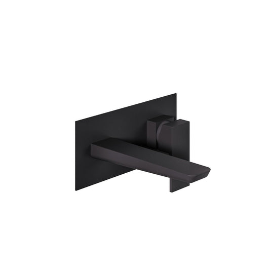 Fairford Una Matt Black Wall Mounted Basin Mixer