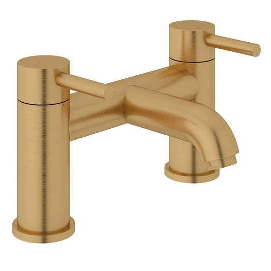 Fairford Element 5 Brushed Brass Bath Filler