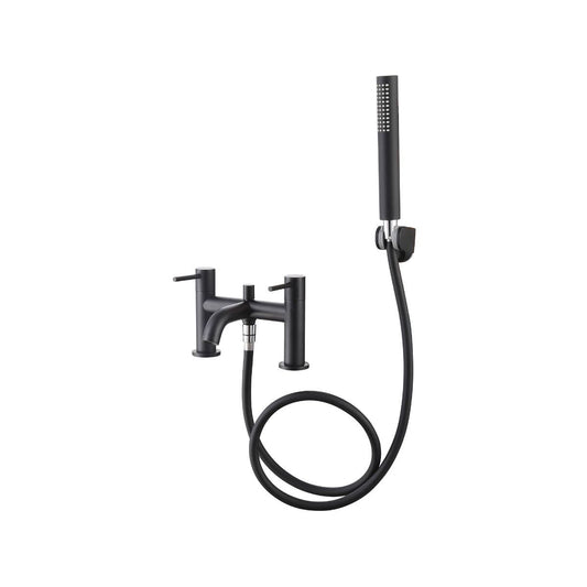 Fairford Element Matt Black Bath Shower Mixer