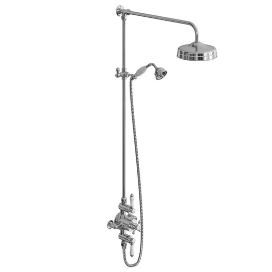 Shimmer Winchester Exposed Traditional Dual Outlet Shower Kit