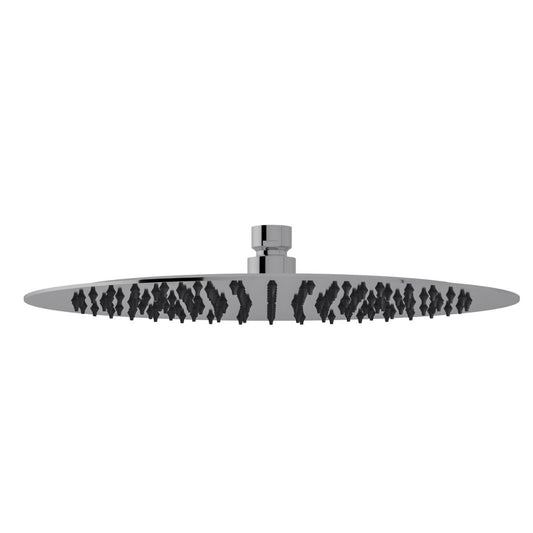 Fairford Element 300 x 300mm Round Overhead Shower Head, Chrome