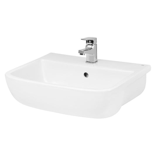 Fairford Luna 520mm 1TH Semi Recessed Basin