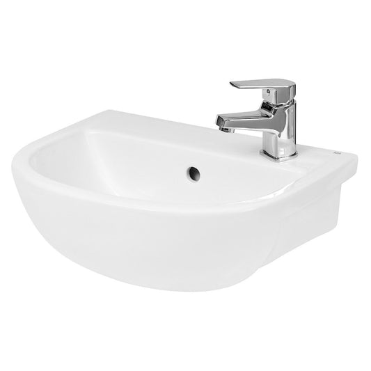 Fairford Natta 400mm, 1TH Semi Recessed Basin