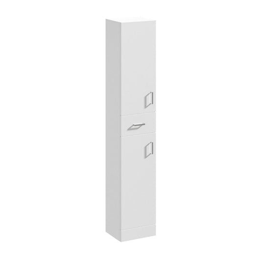 Fairford Opto 350mm x 1900mm Gloss White Cupboard (330mm deep)