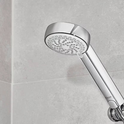 AQUALISA VISAGE GRAVITY-PUMPED REAR-FED CHROME THERMOSTATIC SMART SHOWER