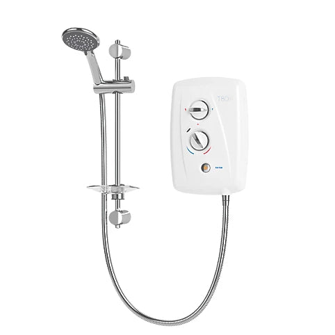 Triton T80 Easi-Fit + White / Chrome 8.5kW Electric Shower