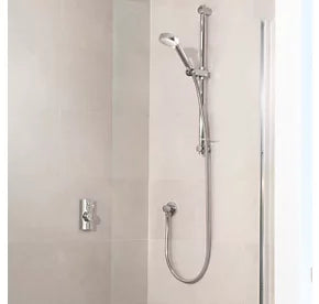 AQUALISA VISAGE HP/COMBI REAR-FED CHROME THERMOSTATIC SMART SHOWER