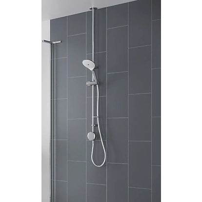 MIRA ACTIVATE HP/COMBI CEILING-FED SINGLE OUTLET CHROME THERMOSTATIC DIGITAL MIXER SHOWER