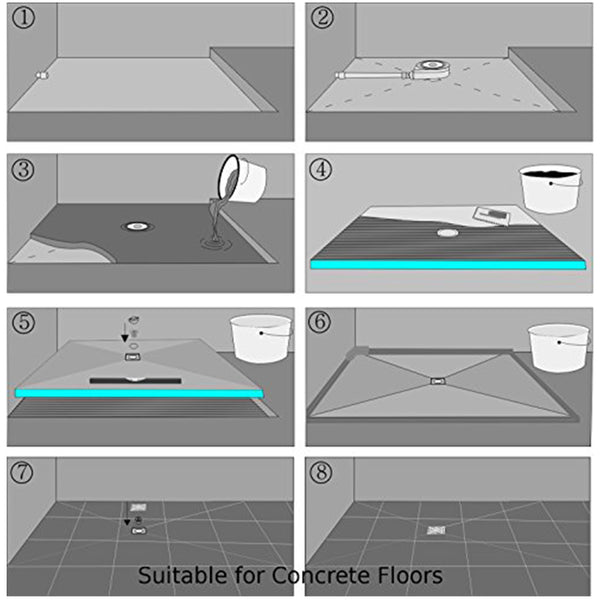 Wetroom Shower Tray Only