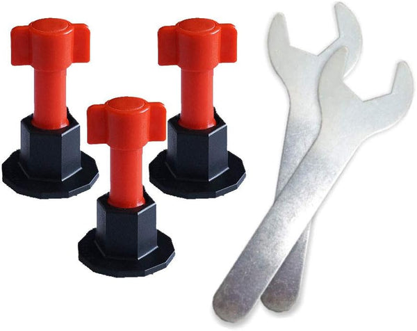 Tile Leveling System – 100pcs Tile Spacers & Levelers for Floors, Walls