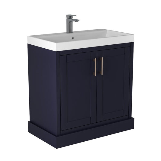 Fairford Monika Supermatt Royal Blue Floor Standing 600mm Vanity