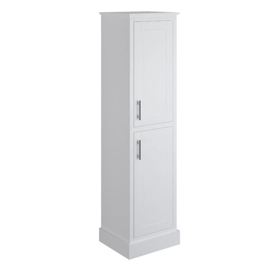 Fairford Monika Supermatt White 475mm Floor Standing Tower