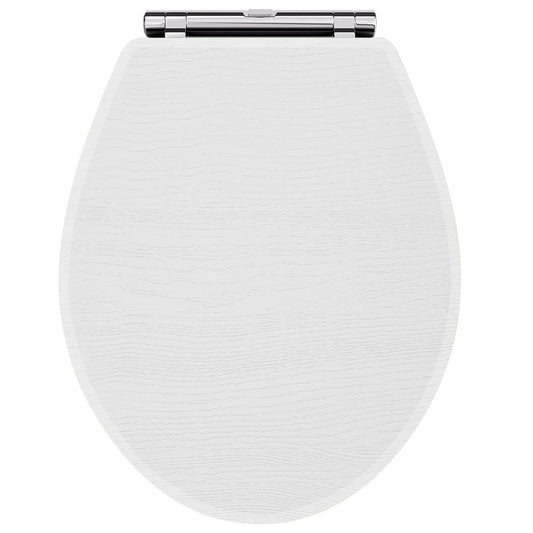 Fairford Round Soft Close Toilet Seat, White