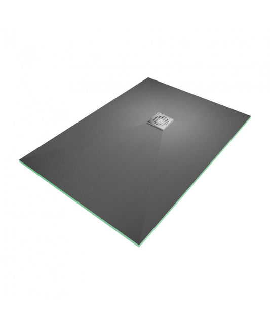 Wet Room Shower Tray 800 x 1800 x 26 mm Offset FastFlow