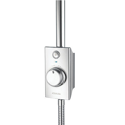 AQUALISA VISAGE HP/COMBI CEILING-FED CHROME THERMOSTATIC SMART SHOWER