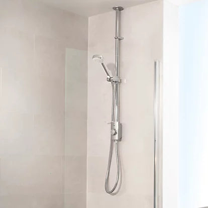 AQUALISA VISAGE HP/COMBI CEILING-FED CHROME THERMOSTATIC SMART SHOWER