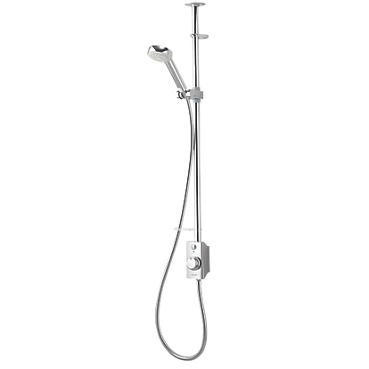 AQUALISA VISAGE HP/COMBI CEILING-FED CHROME THERMOSTATIC SMART SHOWER