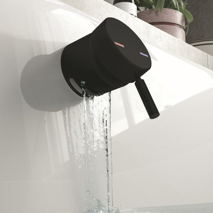 Overflow Bath Filler With Built In Control Valve & Waste