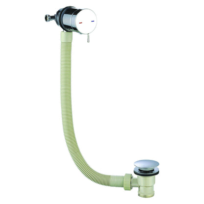 Overflow Bath Filler With Built In Control Valve & Waste