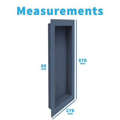 Shower Niche - Tileable Shelf, Wet Room Alcove Recess, Waterproof Storage