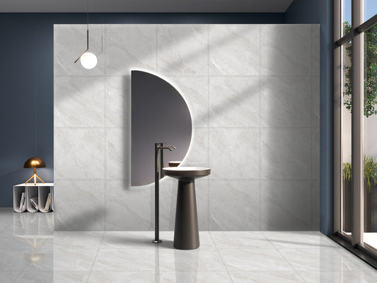 Bathroom - Tile - SPECTRA BIANCO POL ENDLESS | Polished Porcelain Tile