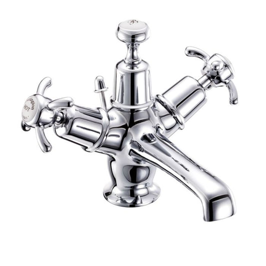 Burlington Anglesey Basin Mixer and Waste with Various Finish Options