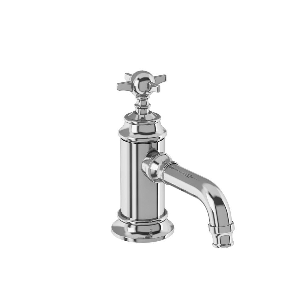 Burlington Arcade Basin Mixer with Crosshead Handle - Various Finish Options