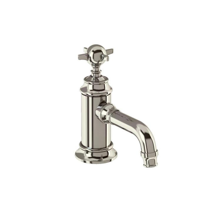 Burlington Arcade Basin Mixer with Crosshead Handle - Various Finish Options