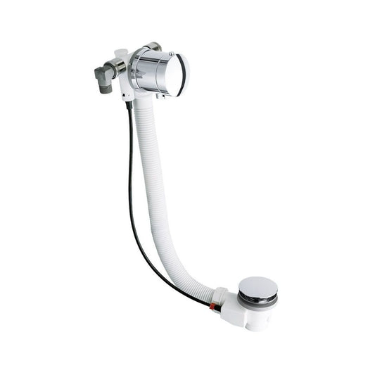 Crosswater Pop Up Bath Overflow Filler with Waste