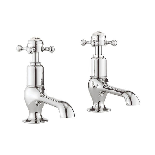 Crosswater Belgravia Crosshead Long Nose Basin Pilar Taps