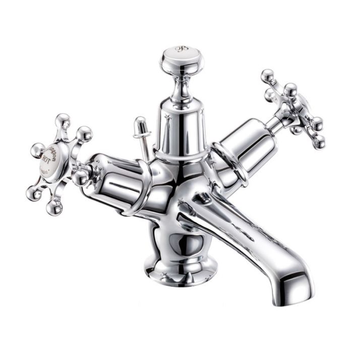 Burlington Birkenhead Basin Mixer with Waste - Various Finish Options