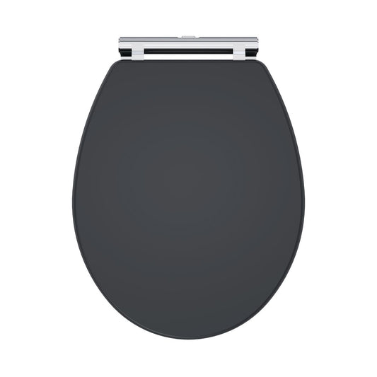 Fairford Lauren Satin Anthracite Toilet Seat