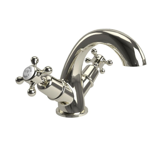 Burlington Claremont Basin Mixer, Nickel