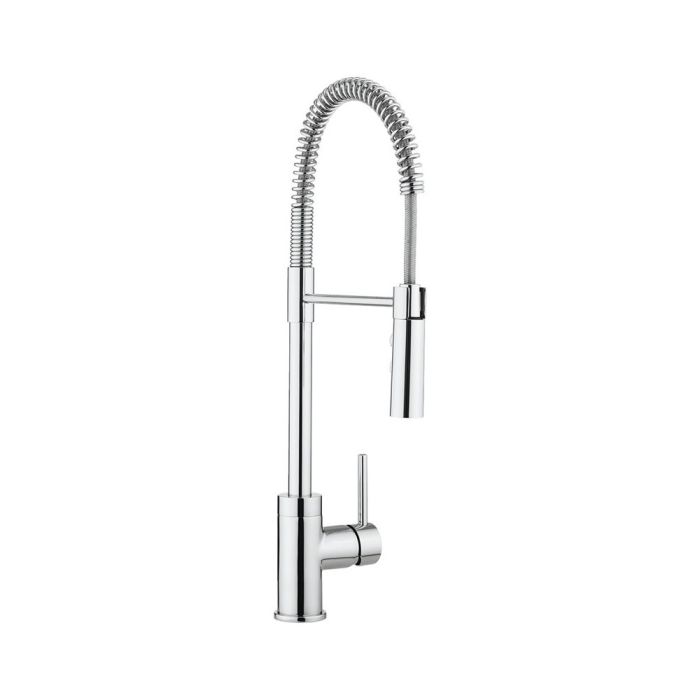 Crosswater Cook Side Lever Kitchen Mixer with Flexi Spray