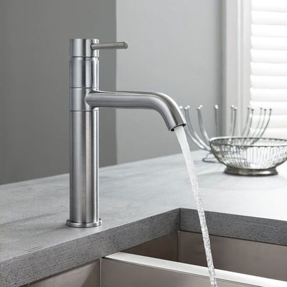 Crosswater Design Single Lever Stainless Steel Kitchen Tap