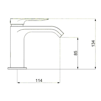 Crosswater Dune Basin Mixer