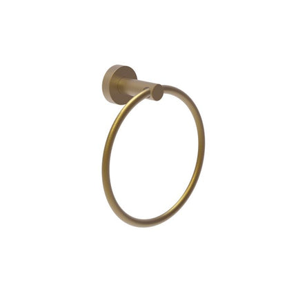 Britton Bathrooms Hoxton Towel Ring Brushed Brass