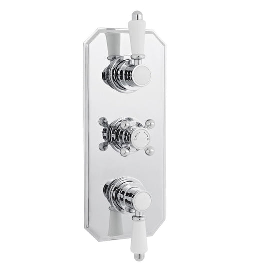 Fairford Hampden Concealed Triple Shower Valve, 2 Outlet