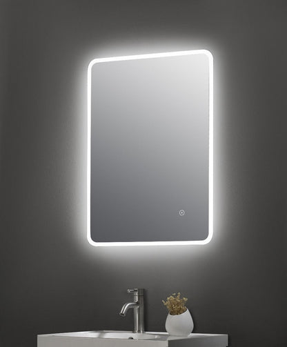 Fairford Lumi 500 x 700mm LED Touch Sensor Mirror