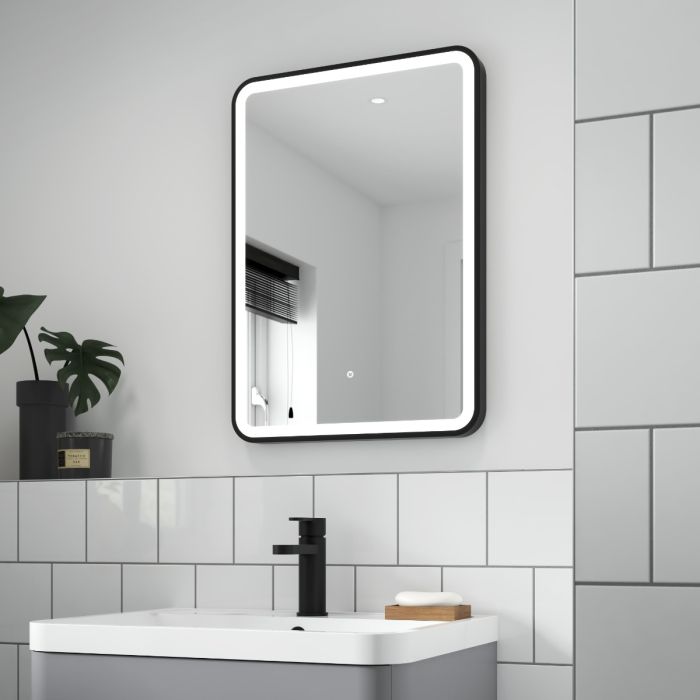 Fairford Storm 500 x 700mm LED Touch Sensor Mirror