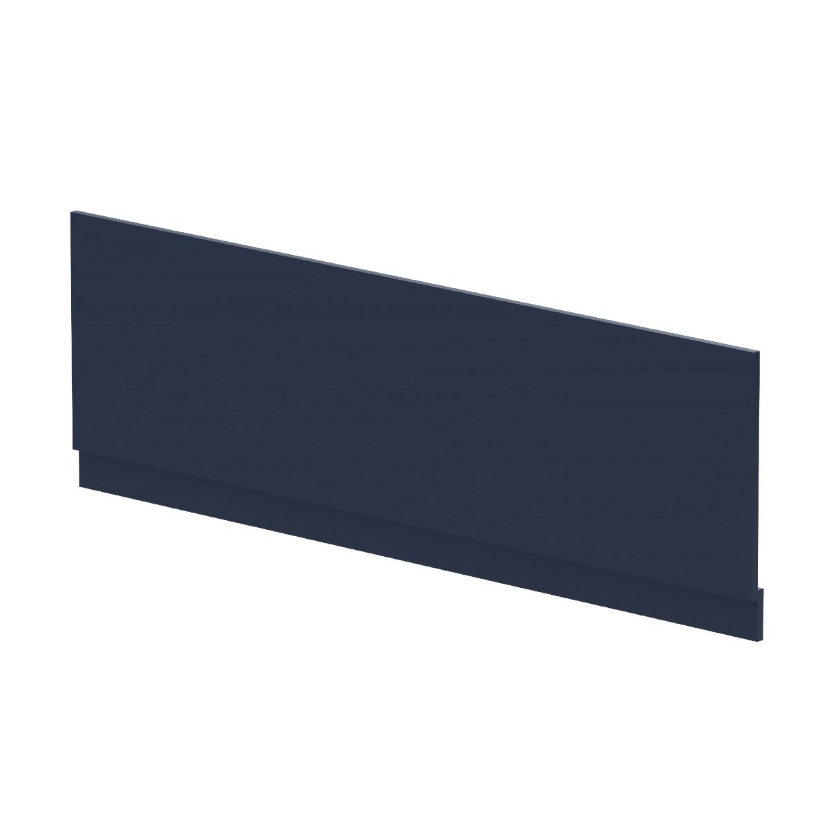 Fairford Satin Nu Blue 1700mm Bath Panel with Plinth