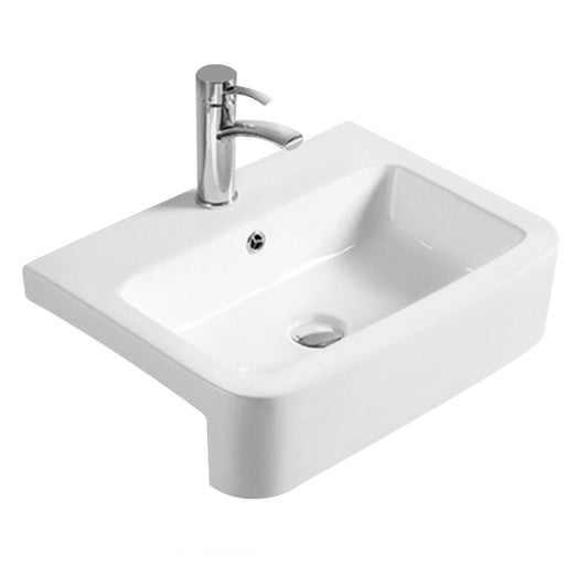 Fairford Solar 570mm Semi Recessed Basin