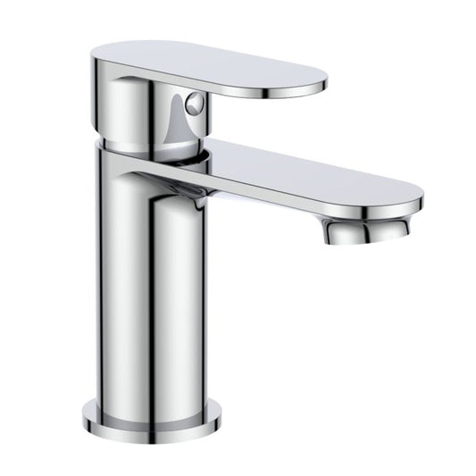 Rivato Tiber Basin Mixer with Push Button Waste