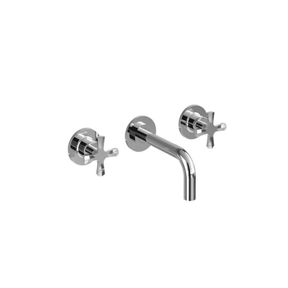 Burlington Riviera Wall Mounted Basin Mixer, Chrome