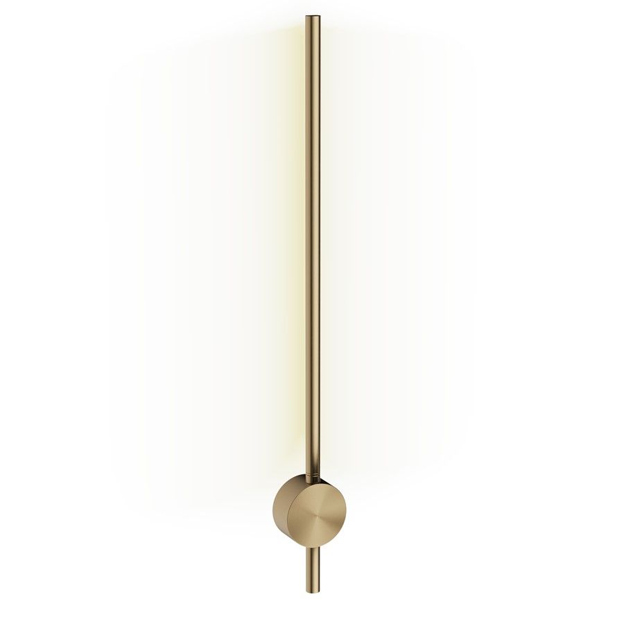 Crosswater Tranquil Pillar Light Brushed Brass