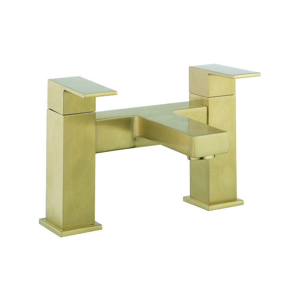 Crosswater Verge Brushed Brass Bath Filler